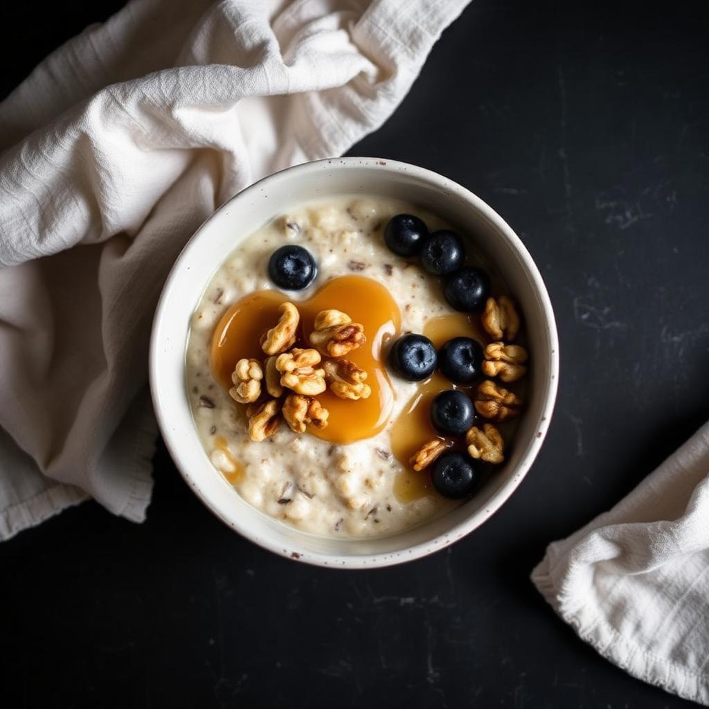 Overnight Oats + Berries